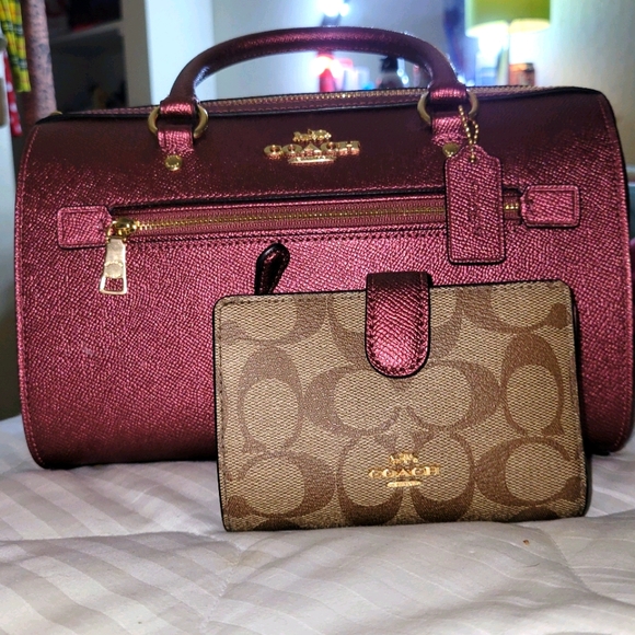 Coach Handbags - Coach Bennett Satchel and Medium Wallet